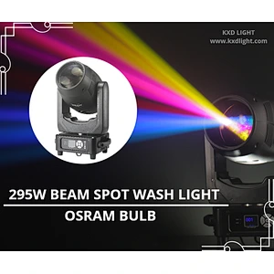 Newest 295W Osram Beam Spot Wash 3IN1 Moving Head Light