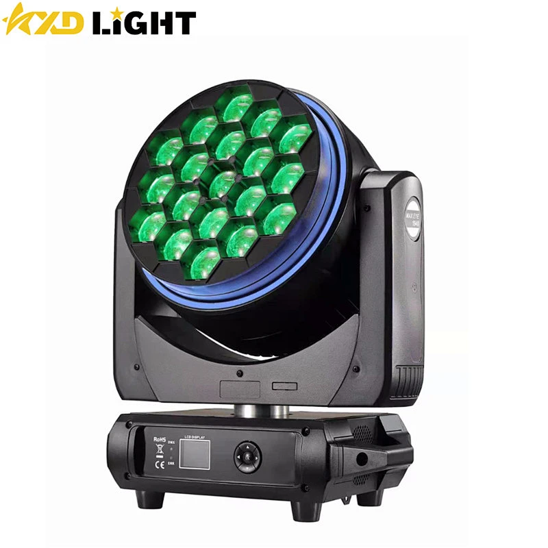 19X40W RGBW LED Beam Zoom Wash Moving Head Light