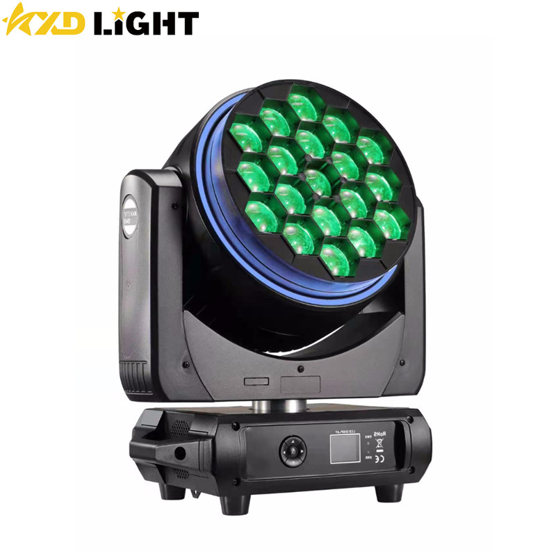 19X40W RGBW LED Beam Zoom Wash Moving Head Light