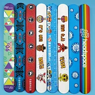 Custom design logo silicone snap wrist bands