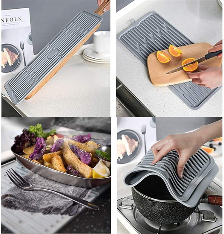 silicone dish drying mat