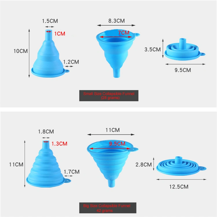 silicone funnel