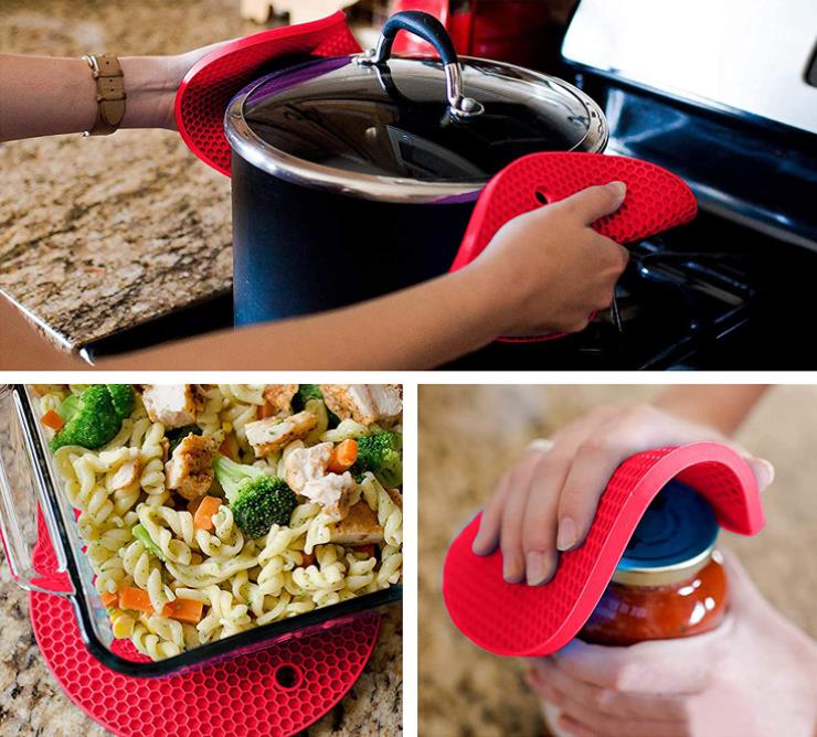 oven mitts and hot pads