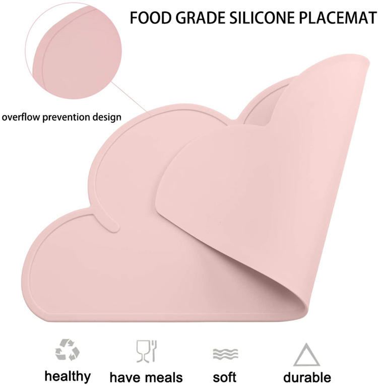 cloud shaped placemats