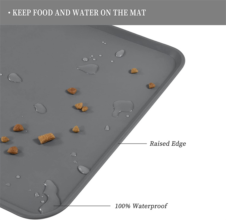 dog bowl mat