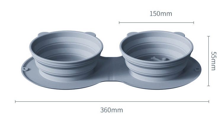 slow eating dog bowl