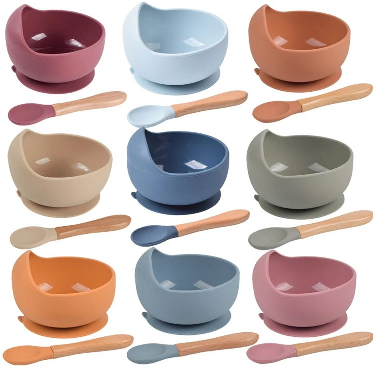 baby bowls and spoons