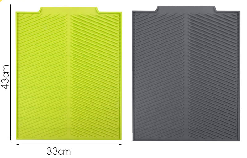 dish draining mat