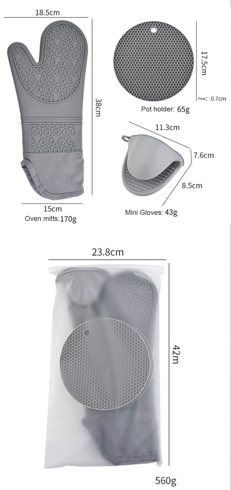 oven mitts