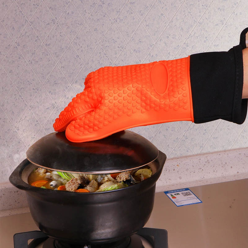 silicone bbq gloves