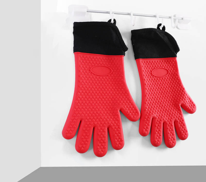 black bbq gloves