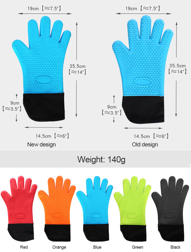 silicone bbq gloves