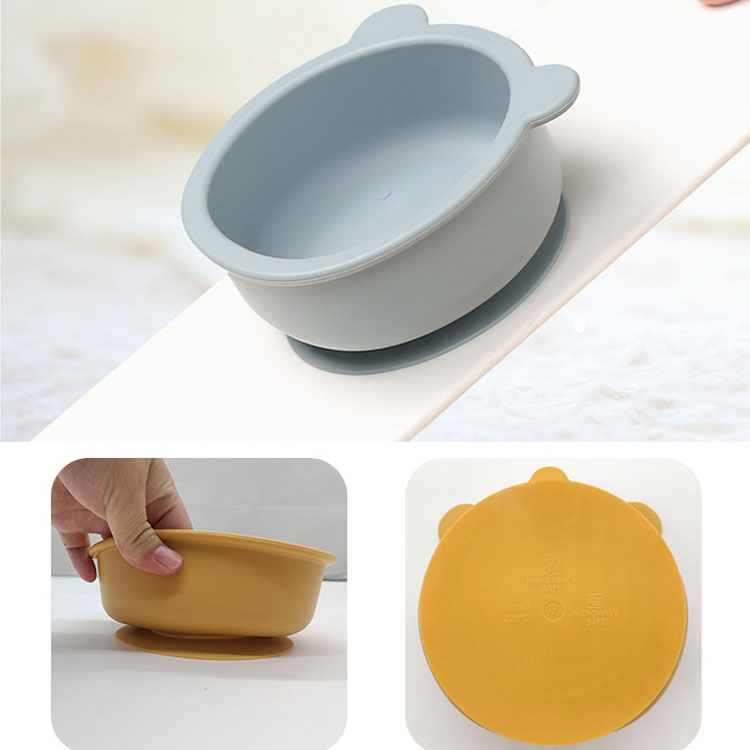 silicone baby bowl