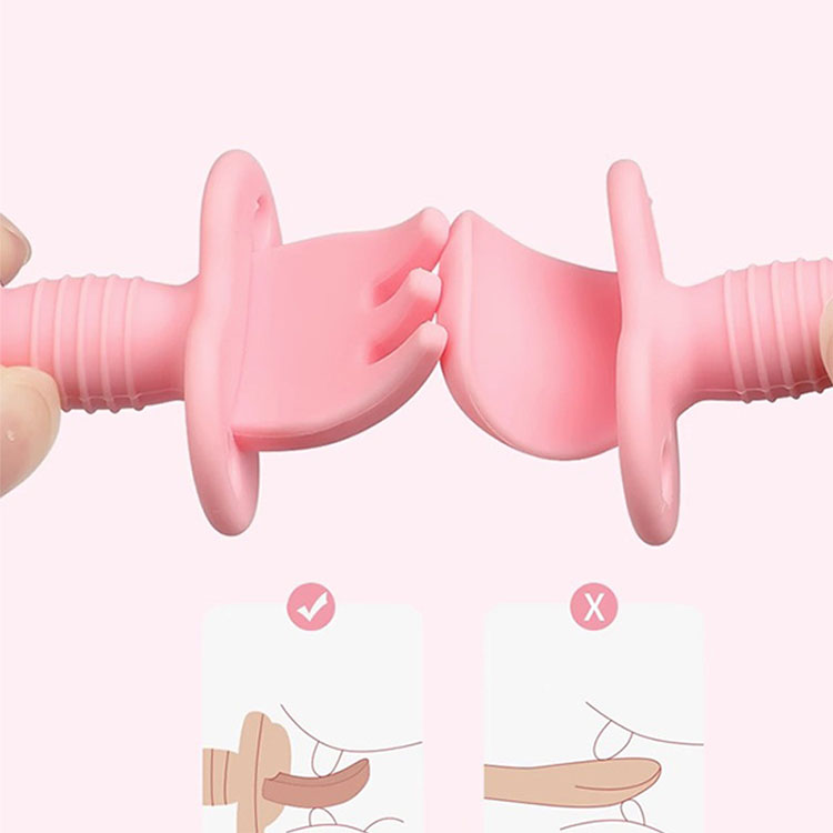 silicone baby spoon