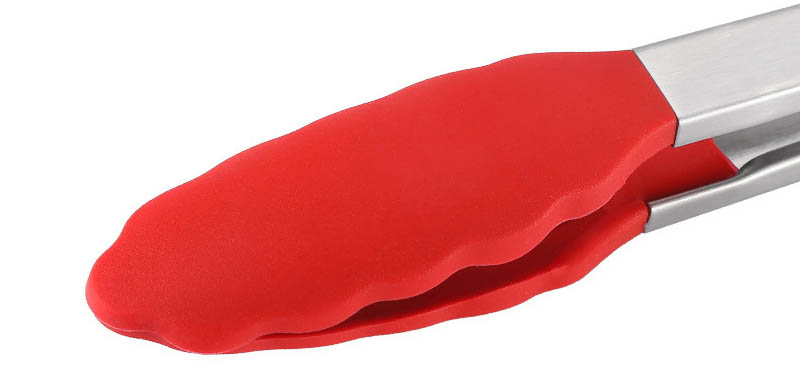 silicone cooking tongs