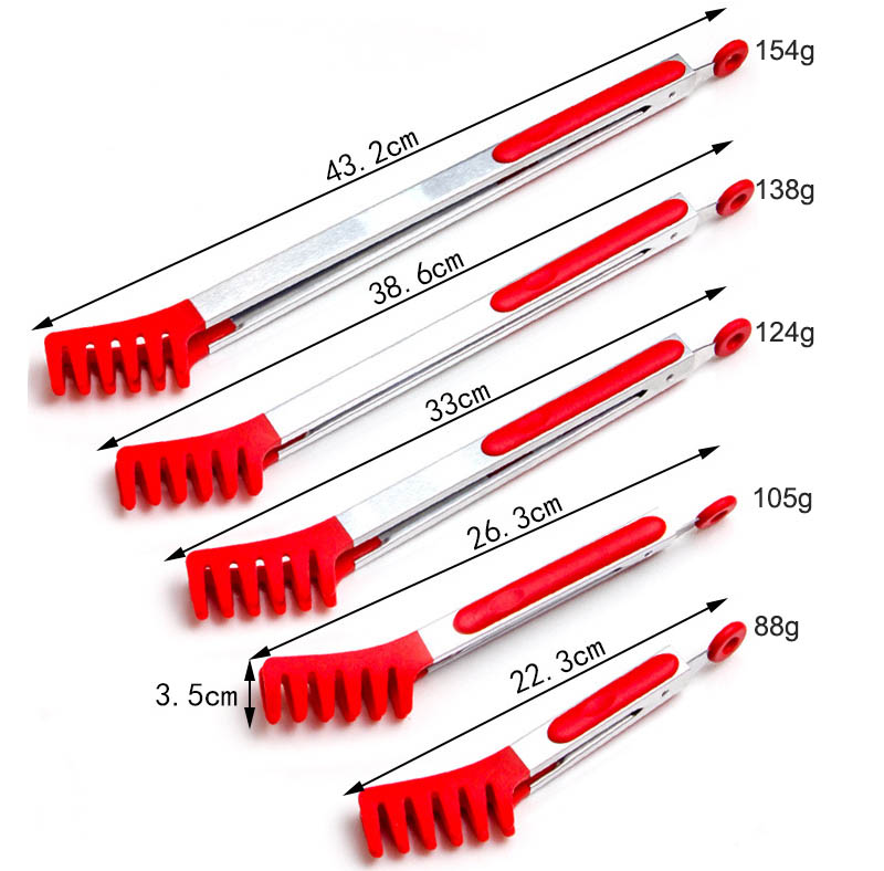 heat resistant kitchen tongs