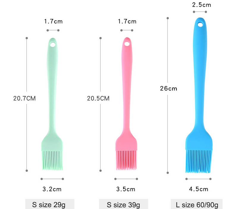 silicone pastry brush