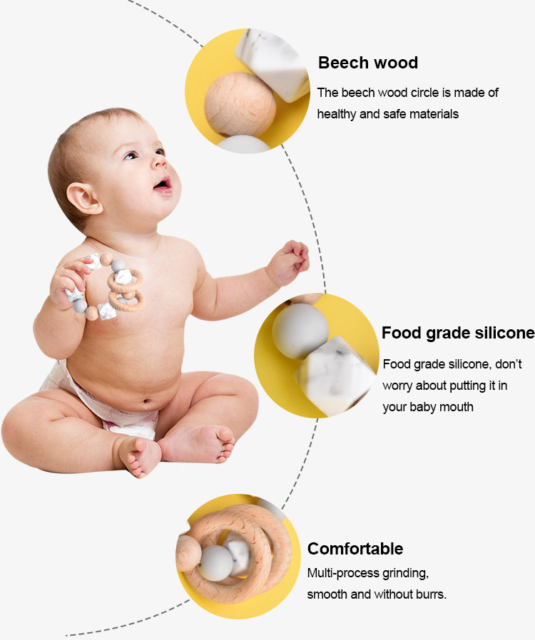 silicone baby teething toys