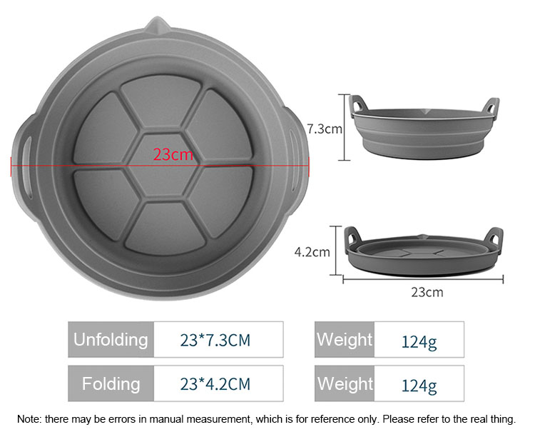 silicone air fryer tray