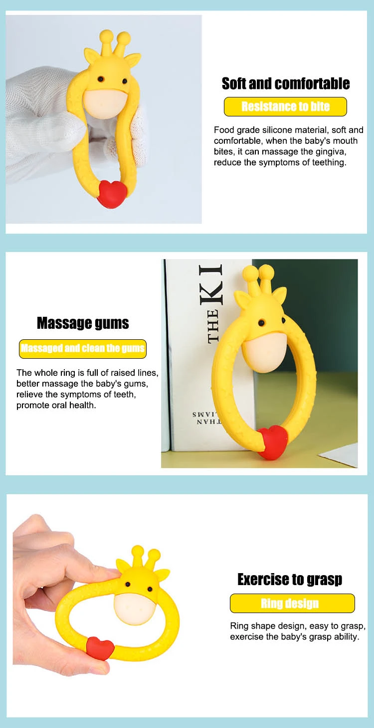 deer teething toy