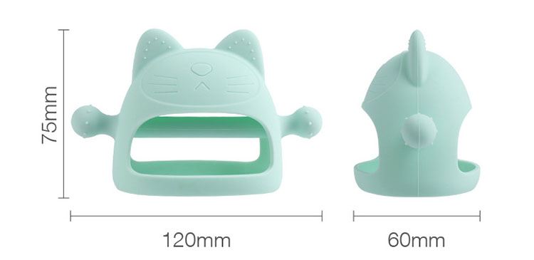 baby teething glove