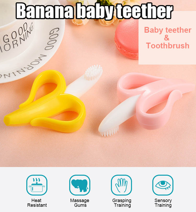 banana teething toy