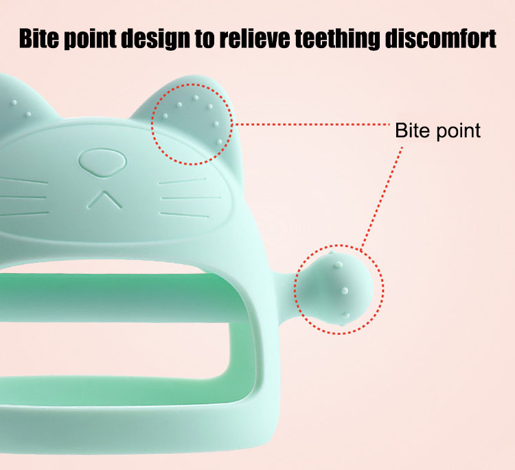 baby teething gloves
