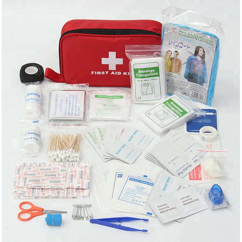 180 Items Multi-functional First Aid Kit With Complete Items from China ...