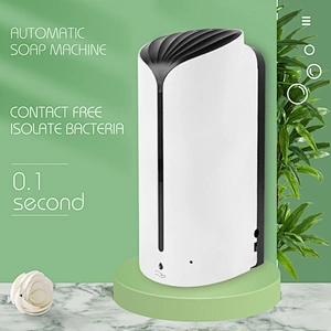 1200ml home automatic electric white plastic hand foam soap liquid alcohol spray sanitizer soap dispenser