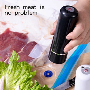 Household Portable small vegetable food plastic bag sealing machines vacuum sealer plastic bags