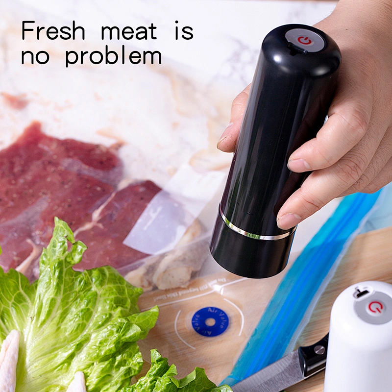Household Portable small vegetable food plastic bag sealing machines vacuum sealer plastic bags