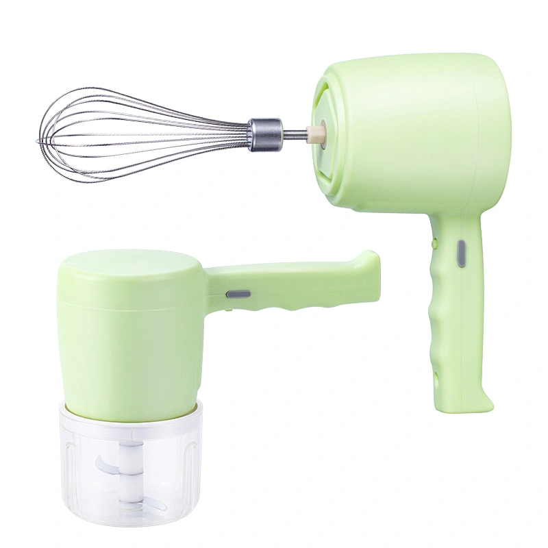 New wireless portable electric food mixer egg beater electric hand mixer 3 speed cordless mini hand mixer with egg cream whisk
