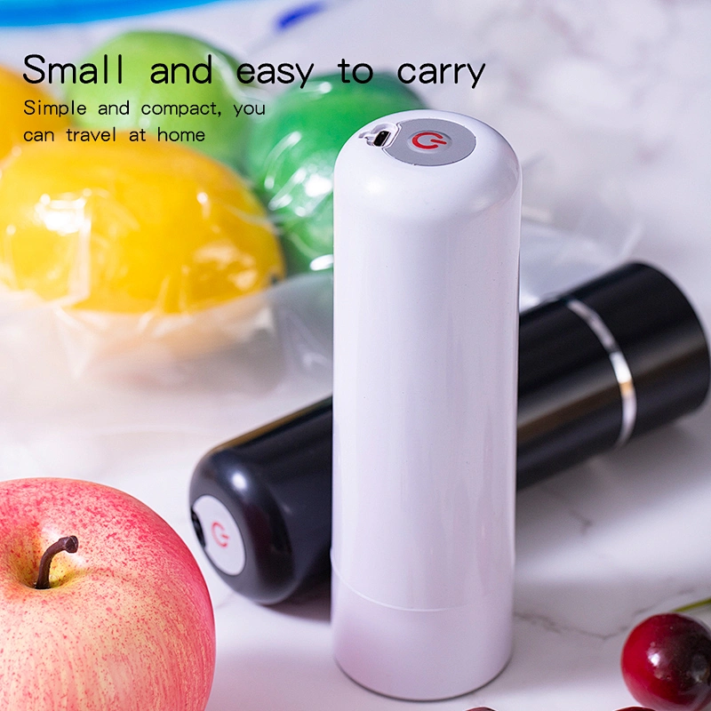 Household Portable small vegetable food plastic bag sealing machines vacuum sealer plastic bags