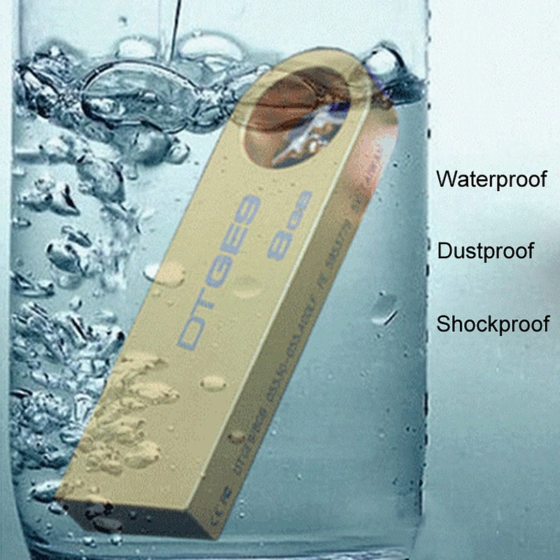USB2.0/3.0 warterproof U disk metal high speed 2G 4G 8G 16gb 32gb USB Flash Drive pendrive