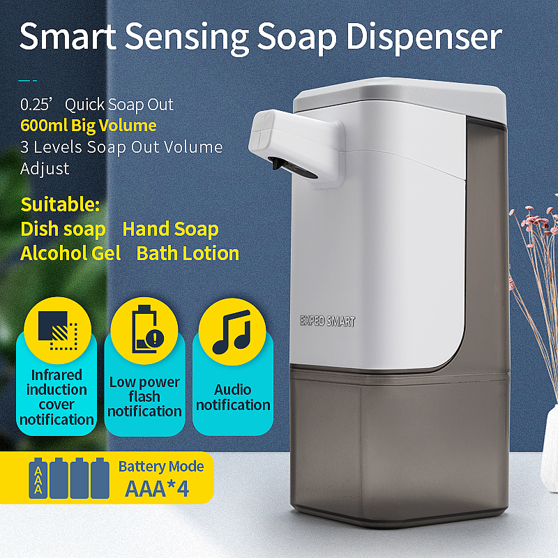 600ml scrubbing and cleaning liquid box Dispenser push-type Detergent Washing Sponge Pump Manual Press soap caddy