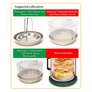 12L large-capacity multi-function air frying oven