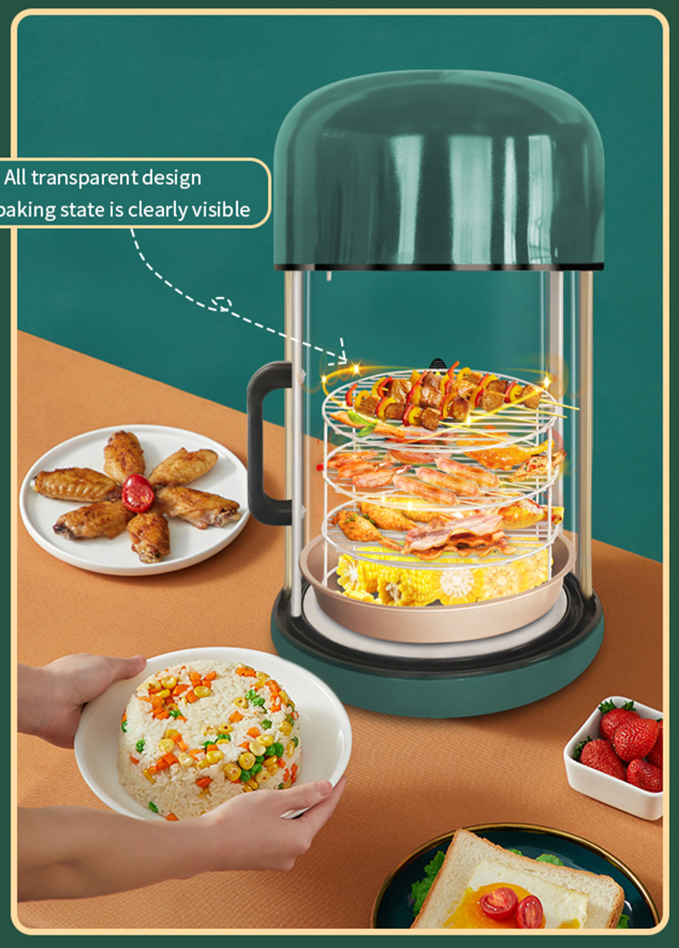 large-capacity air frying oven