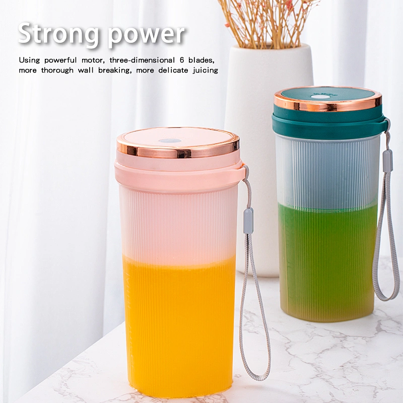 Small Personal Travel Battery Usb Rechargeable Mini Portable Blender