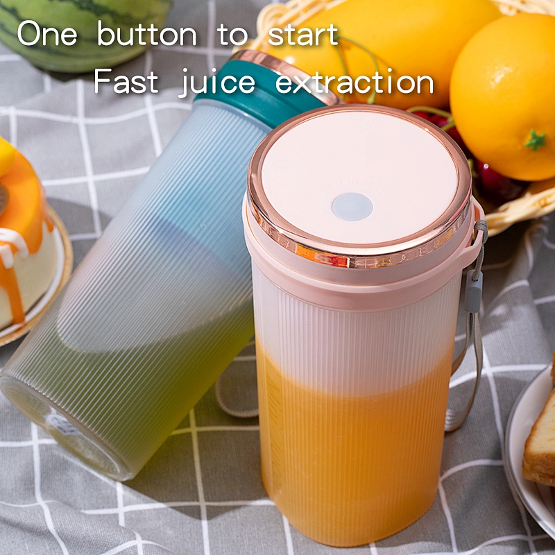 Small Personal Travel Battery Usb Rechargeable Mini Portable Blender