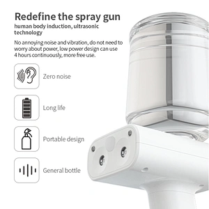 Handheld Portable Fogger Machine 500ml Electric Sprayer Disinfection Steam Gun Human Body Induction Nano Spray Gun