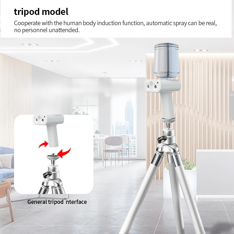 Handheld Portable Fogger Machine 500ml Electric Sprayer Disinfection Steam Gun Human Body Induction Nano Spray Gun