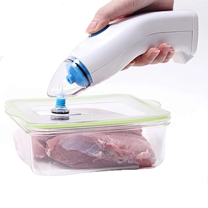 Plastic Vacuum Container With Pump For Freshness Preservation