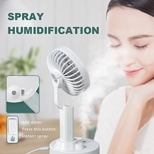 New Arrival portable outdoor handheld cool fan desk  mini usb humidifier spray fans