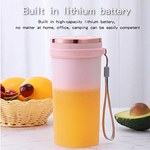 Small Personal Travel Battery Usb Rechargeable Mini Portable Blender