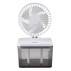 Folding spray cooling fan USB charging ultraviolet disinfection 4L 6L LED lamp air humidifier