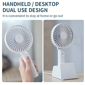 New Arrival fan portable rechargeable portable mini air cooling fan with wireless charger