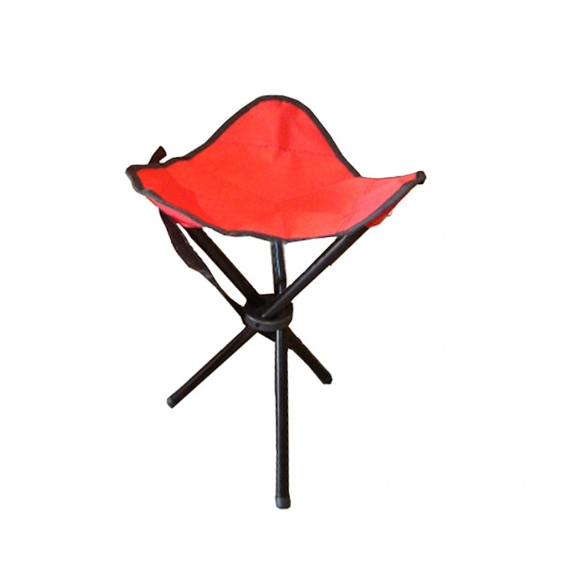 Canvas folded stool hunting triangle folding camp stool chair with three leg and free carrying case