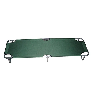 Modern design metal Portable folding bed with pillow