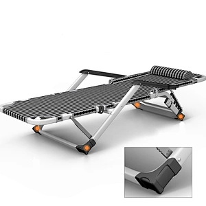 outdoor lounge office folding zero gravity recliner adjustable chair with pillow