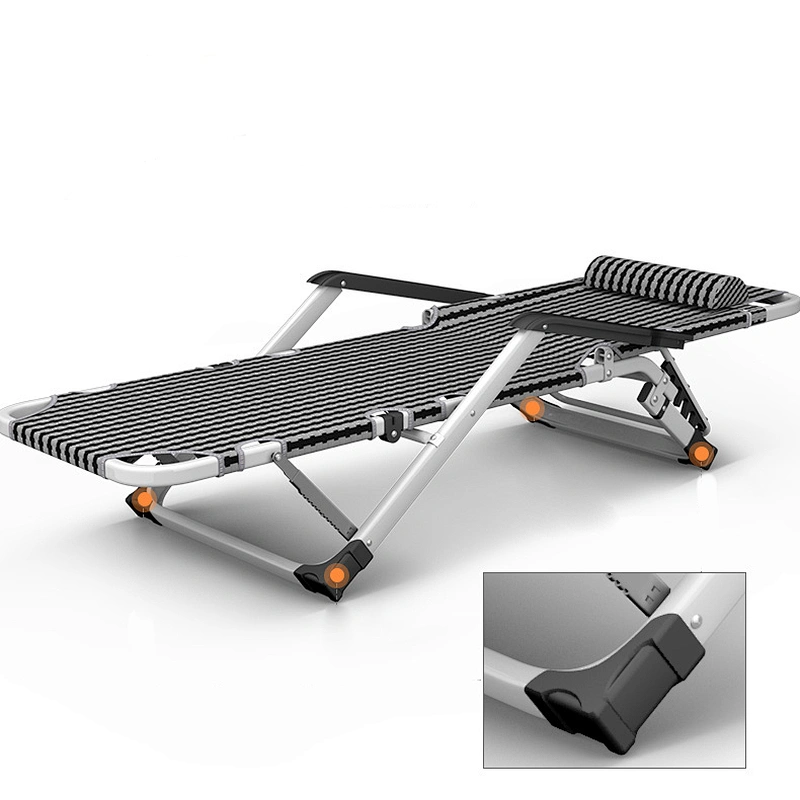 outdoor lounge office folding zero gravity recliner adjustable chair with pillow
